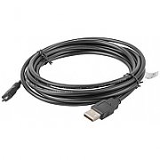 Lanberg CA-USBM-10CC-0010-BK USB cable 1 m USB 2.0 Micro-USB B USB A Black
