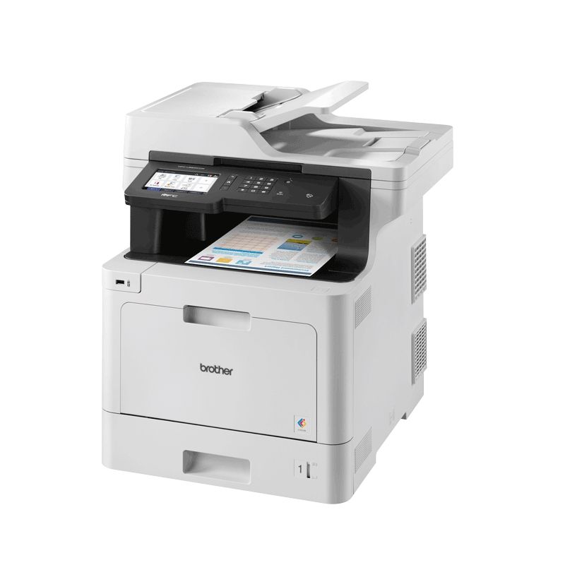 Imprimanta multifunctionala laser color Brother MFC-L8900CDW, A4, duplex, ADF, USB 2.0, Wi-Fi, NFC, 31 ppm negru, 31 ppm color
