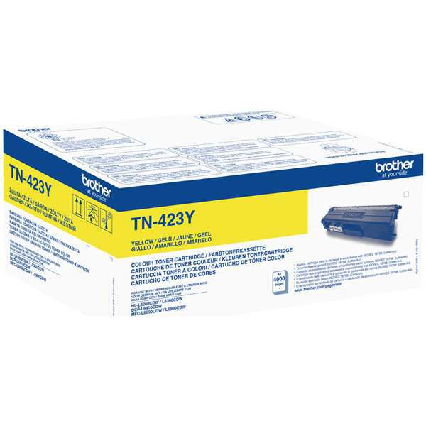 Cartus toner Brother TN423Y ,Galben ,4000 pagini ,Original (TN423Y)