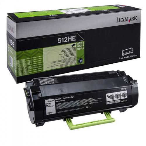 Cartus toner Lexmark 51F2H0E ,Negru ,5 000 Pagini ,Original (51F2H0E)