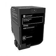 Cartus toner Lexmark 74C2HKE ,Negru ,20 000 pagini ,Original (74C2HKE)