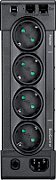 UPS Eaton ELP650DIN, 650 VA, 400 W, cu management, line-interactive, 4x Schuko, 1x C14, 1x USB, 12V 7Ah Sealed Lead-acid, Tower, Negru