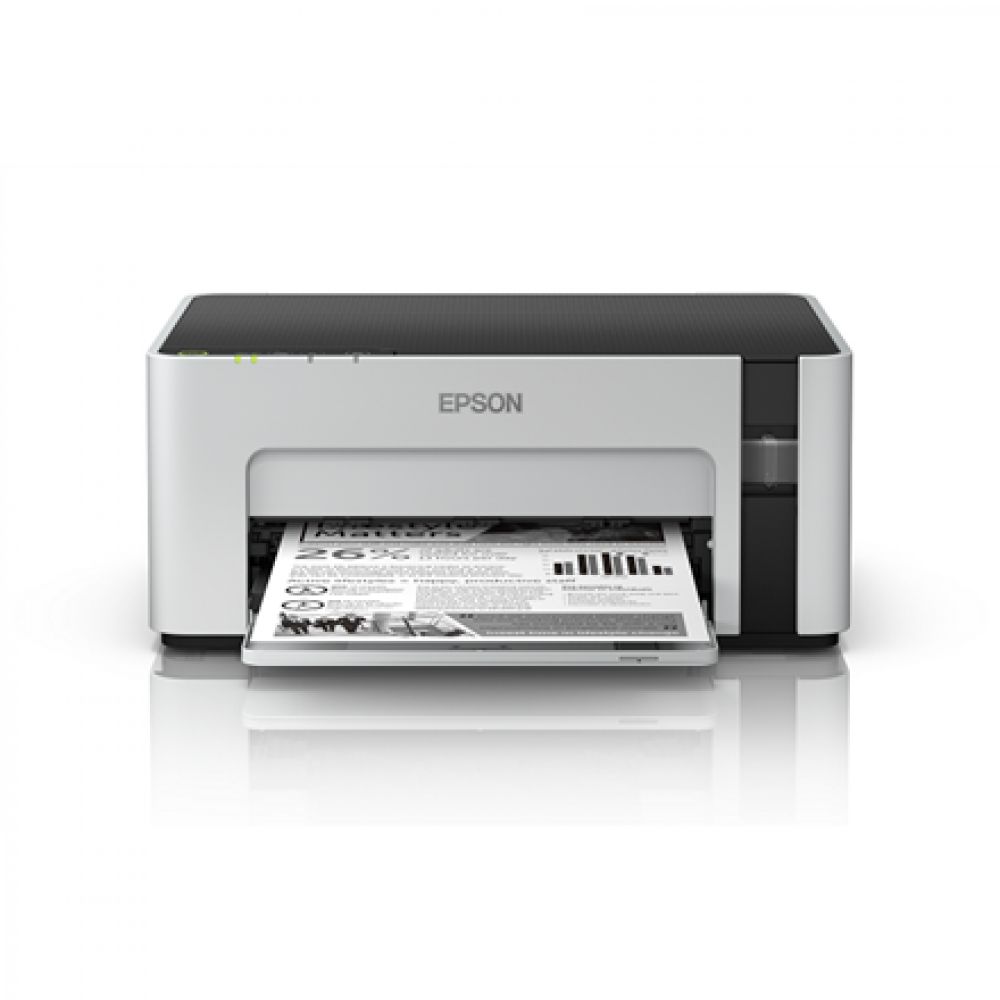 Imprimanta inkjet monocrom Epson M1120, A4, USB 2.0, Wi-Fi, 32 ppm negru, 15 ppm color