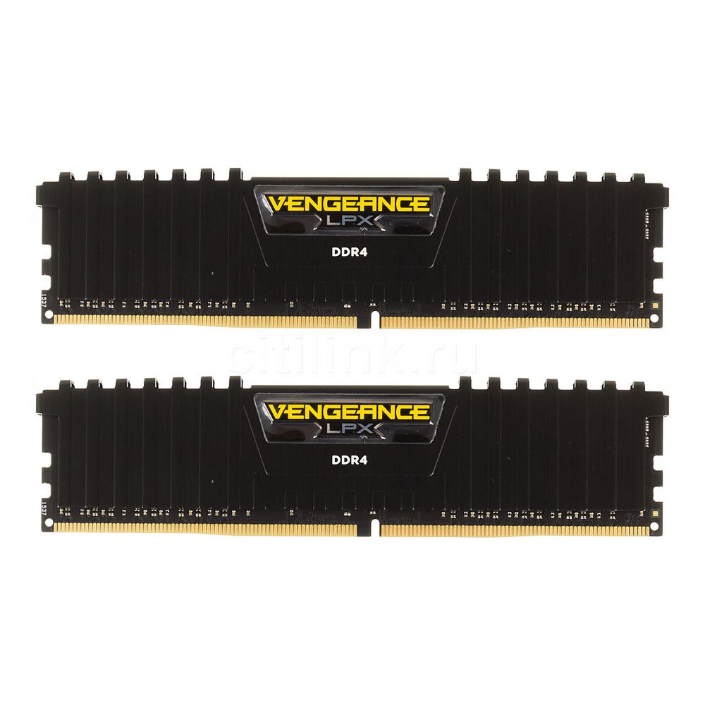 Memorie Corsair Vengeance LPX 32 GB DDR4 3000 MHz CL16, kit 2 x 16 GB, XMP 2.0, Negru