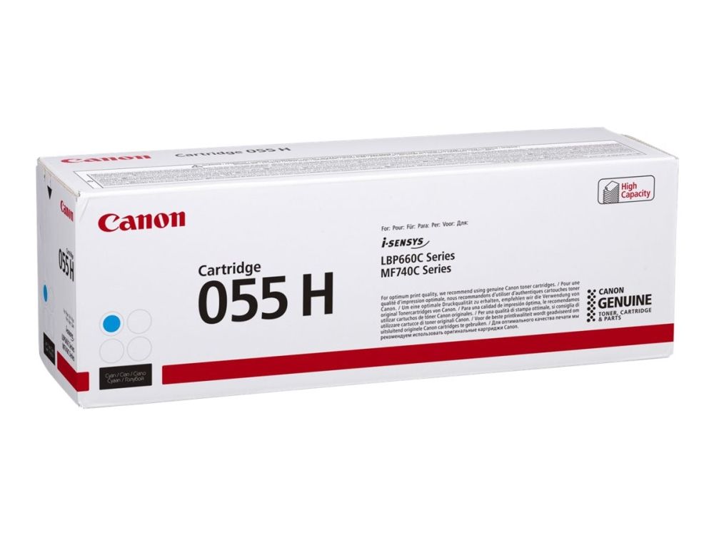 Cartus toner Canon 3019C002AA ,Albastru ,5 900 pagini ,Original (CRG055HC)