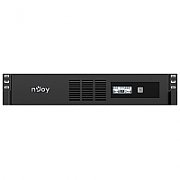 UPS nJoy UPLI-LI080CO-AZ01B, 800 VA, 480 W, cu management, line-interactive, 4x C13, 5.5 minute (50% sarcina), Rack 2U, Negru