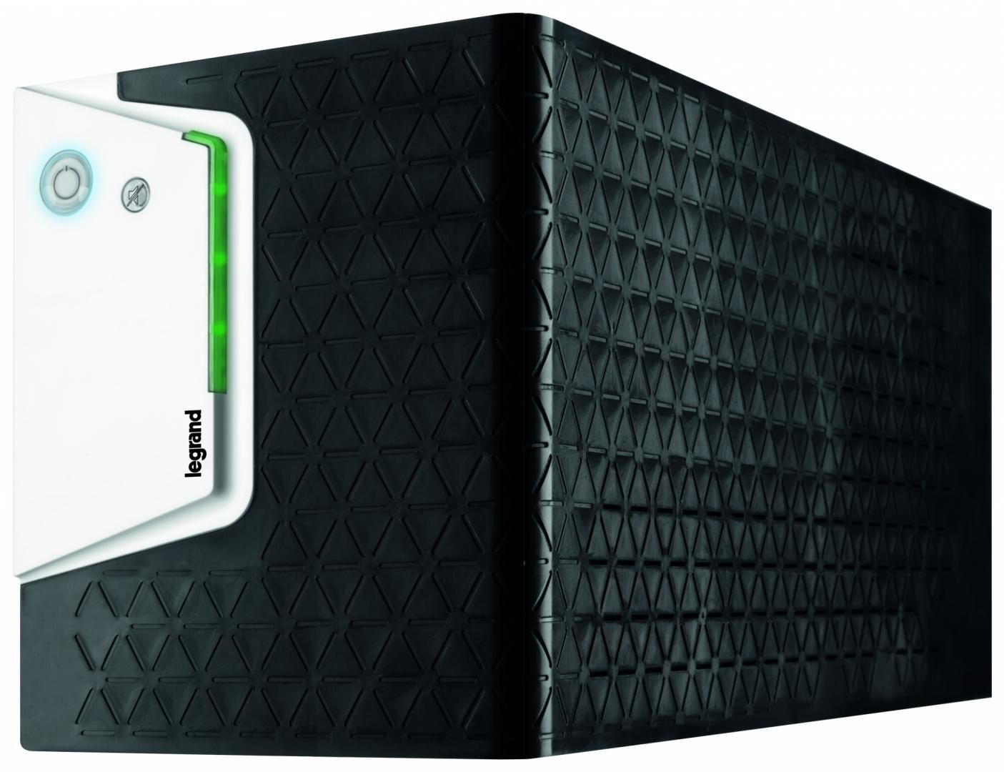 UPS LeGrand KEOR SP 2000, 2000 VA, 1200 W, line-interactive, 2x Schuko, 2x C13, 12V/9Ah VRLA 9Ah, Tower, Negru