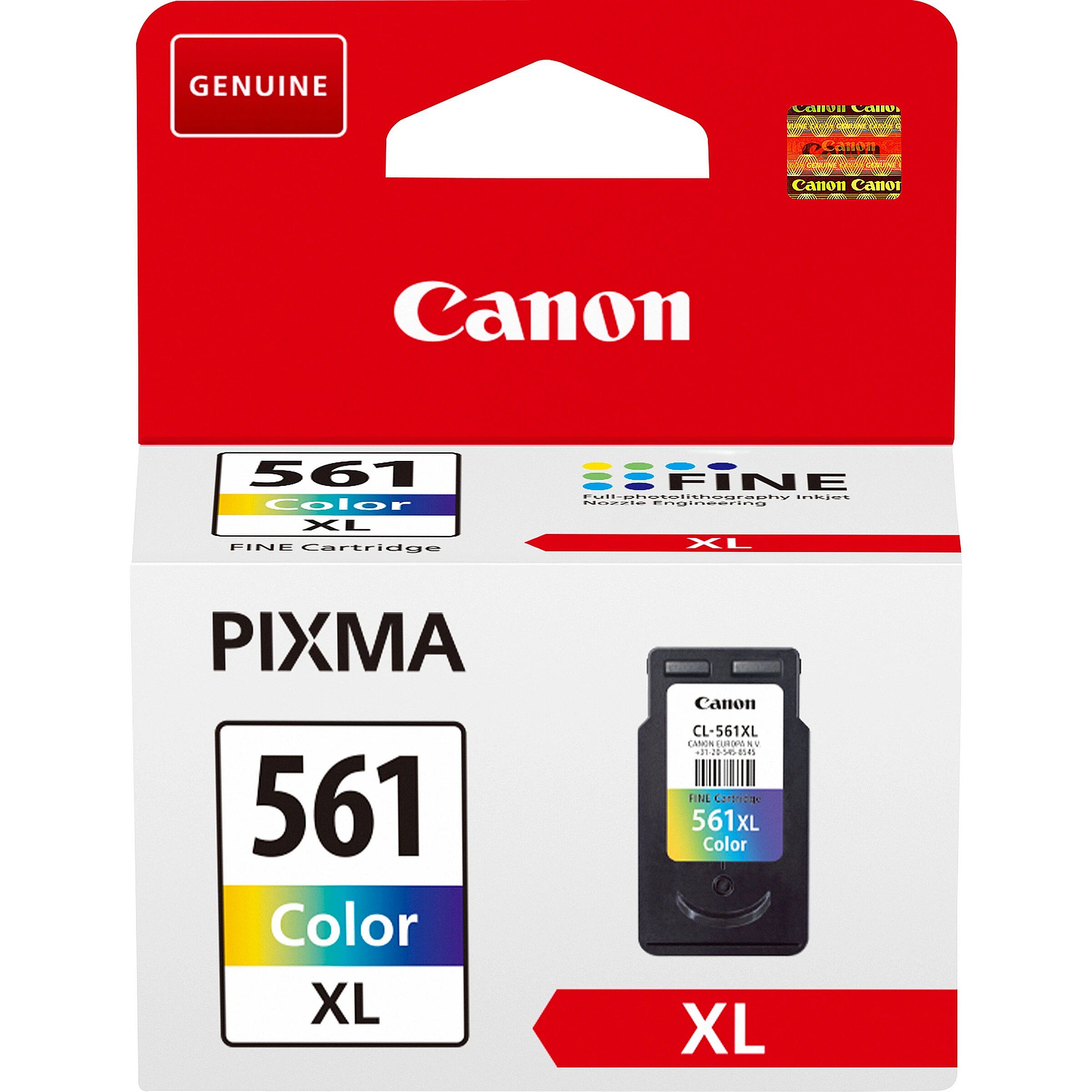 Cartus cerneala Canon 3730C001AA ,Color ,12.2 ml ,Original (CL-561xl)