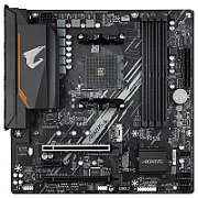 Placa de baza GIGABYTE B550M AORUS ELITE, socket AM4, 4x DDR4 UDIMM, 4x SATA, 2x NVMe, 12x USB-A, mATX