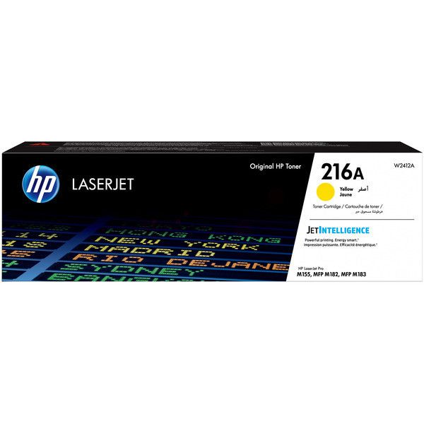 Cartus cerneala HP W2412A ,Galben ,850 Pagini ,Original (216A)