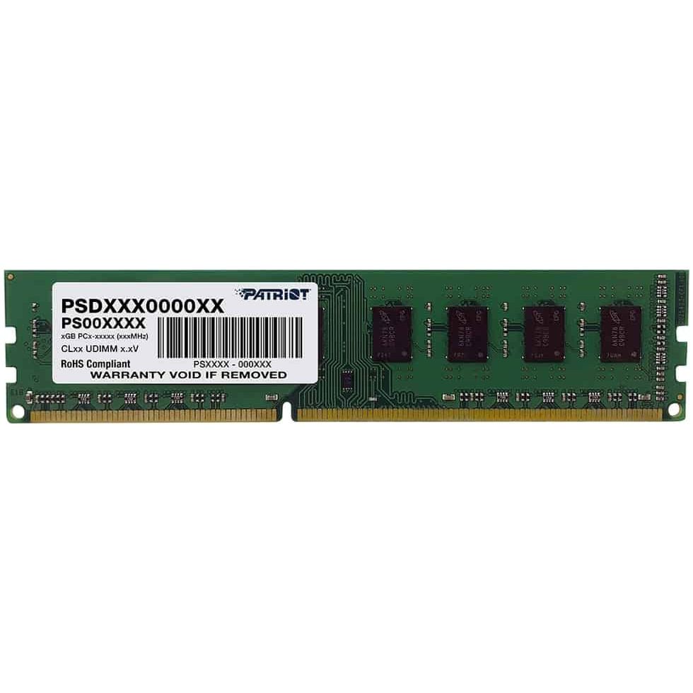 Memorie Patriot Signature Line 8 GB DDR3 1333 MHz CL9, Verde