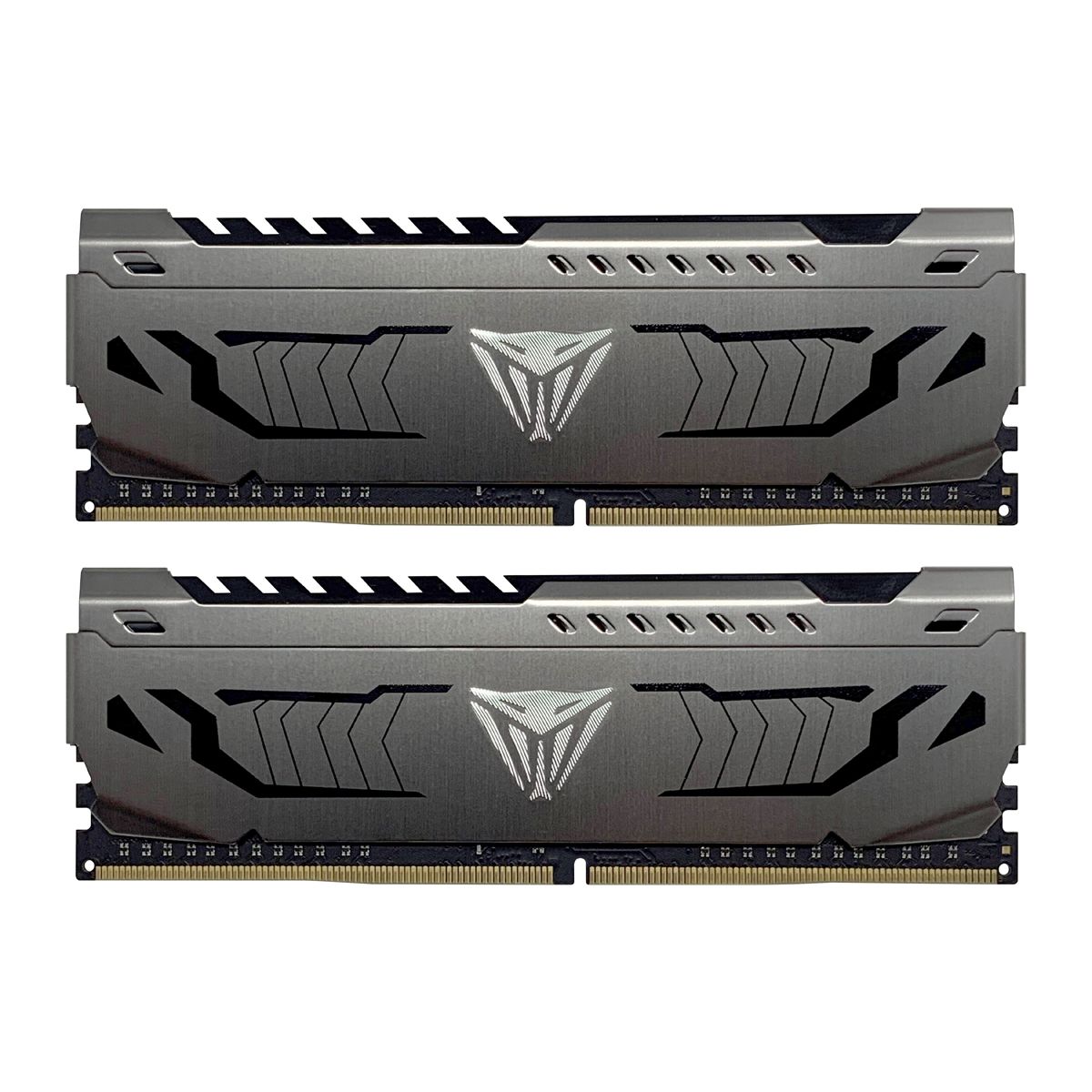 Memorie Patriot Viper Steel 64 GB DDR4 3200 MHz CL16, kit 2 x 32 GB, XMP 2.0, Gri-negru