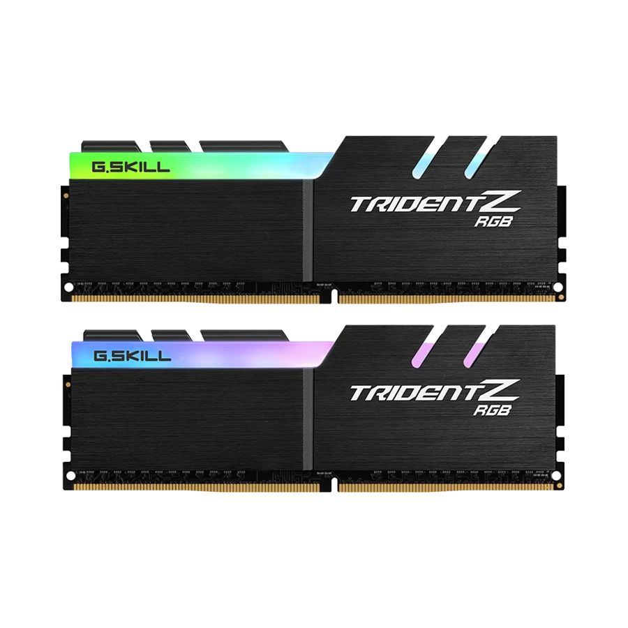 Memorie G.Skill Trident Z (pentru AMD) 32 GB DDR4 3200 MHz CL16, kit 2 x 16 GB, XMP 2.0, Negru, RGB