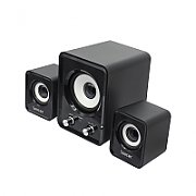 BOXE SPACER 2.1, RMS:  11W (2 x 3W + 5W), control volum, USB power, black,  SPB-807-BK    (include TV 1.5 lei)
