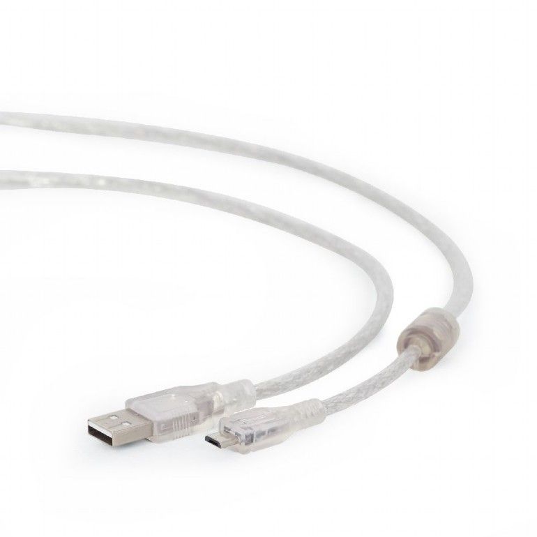 Cablu USB Gembird  USB 2.0 Type-A (T) - Micro-USB 2.0 (T), 1 m, negru