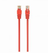 Patch cord UTP Spacer  RJ45, 25 cm, rosu, cupru-aluminiu