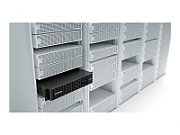 UPS Cyber Power PR3000ERT2U, 3000 VA, 3000 W, cu management, line-interactive, 6x C13, 2x C19, 1x RJ45, 1x USB, RBP0129, 1 – 10 min., LCD, Rack 2U, Negru