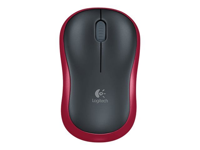 Mouse Logitech M185, USB, Rosu