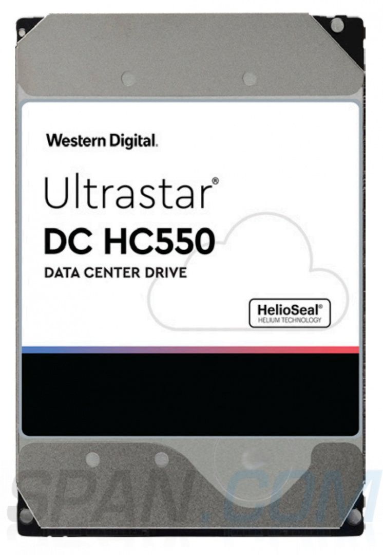 HDD server Western Digital Ultrastar DC HC550 16 TB 3.5 inch SAS 12G 7200 rpm 512 MB 512e