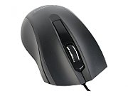 MOUSE GEMBIRD, PC sau NB, cu fir, USB, optic, 1000 dpi, butoane/scroll 3/1, , negru,  MUS-3B-01  (include TV 0.15 lei)