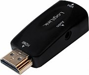 CABLU video LOGILINK, adaptor DisplayPort (T) la DVI-D DL (T), 3m, conectori auriti, rezolutie maxima Full HD (1920 x 1080) la 60 Hz, negru,  CV0132  (include TV 0.15 lei)