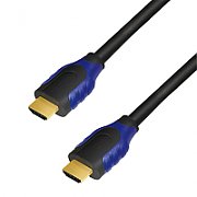 CABLU video LOGILINK, HDMI (T) la HDMI (T), 3m, conectori auriti, rezolutie maxima 4K DCI (4096 x 2160) la 60 Hz, ver. 2.0b, w. ethernet, negru,  CH0063  (include TV 0.15 lei)