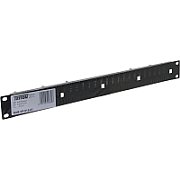 Panou cable management Triton RAB-VP-X13-A1, 19-inch, 1U, negru, 5 inele