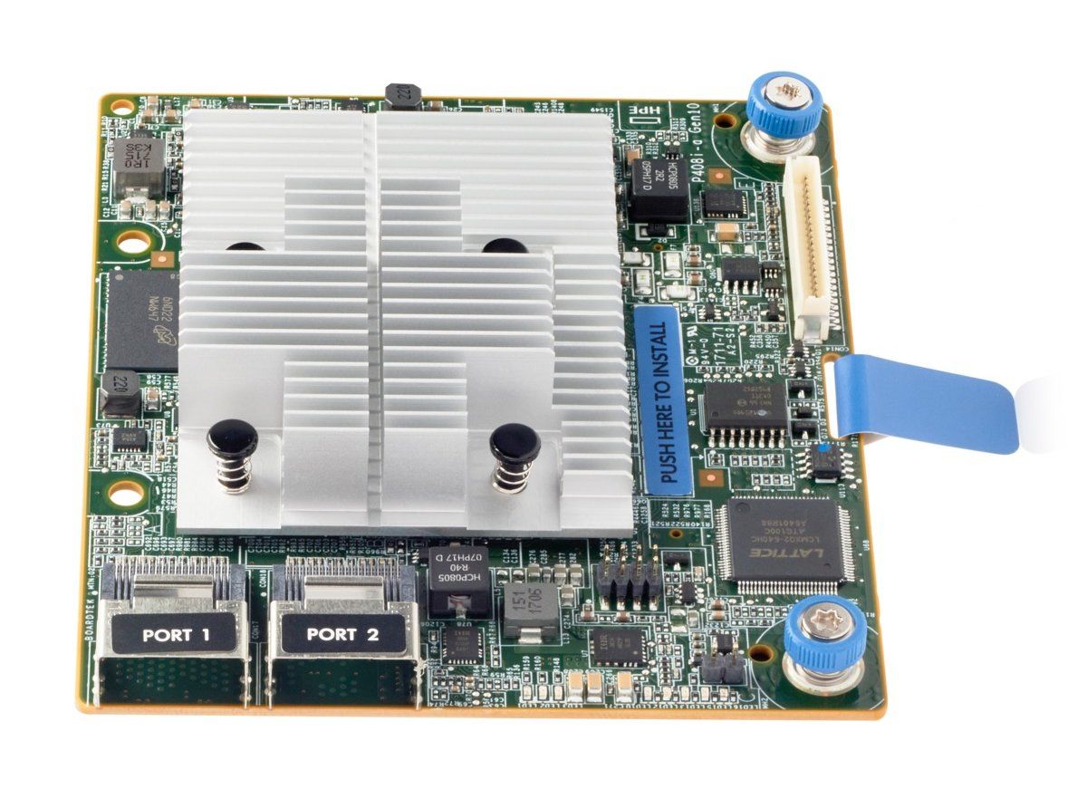 HPE Smart Array P408i-a SR Gen10 (8 Internal Lanes/2GB Cache) 12G SAS Modular LH Controller