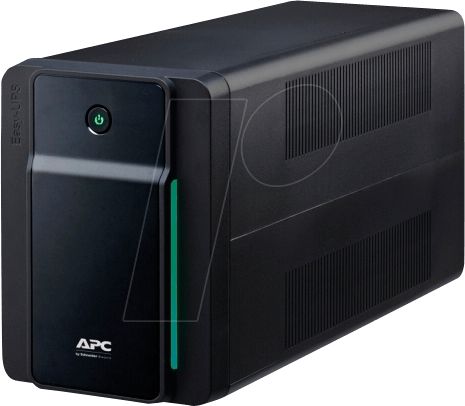 UPS APC BVX1200LI-GR, 1200 VA, 650 W, fara management, line-interactive, 4x Schuko, 12V/9Ah Sealed Lead-acid, Tower, Negru