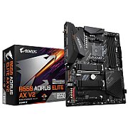 Placa de baza GIGABYTE B550 AORUS ELITE AX V2, socket AM4, 4x DDR4 UDIMM, 4x SATA, 2x NVMe, 13x USB-A, 1x USB-C, ATX
