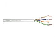 DIGITUS ASSNET100 CAT 5e U-UTP installation cable raw length 305 m paper box AWG 24/1 PVC color grey