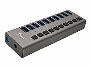 ITEC U3CHARGEHUB10 i-tec USB 3.0 Charging HUB 10 port + Adaptor de alimentare 48W 10x USB 3.0