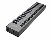 ITEC U3CHARGEHUB16 i-tec USB 3.0 Charging HUB 16 port + Adaptor de alimentare 90W 16x USB 3.0