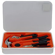 TRUSA scule SPACER contine 1 x ciocan, 1 x patent, 1 x surubelnita, 12 x capete surubelnita, 1 x cheie reglabila, 1 x protectie cauciuc ciocan, 1 x cutie transport si depozitare   SPT-HANDY-17