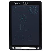 TABLETA LED SPACER pentru scris si desenat, interactiva, e-learning, 8.5 display, black, baterie CR1220  SPTB-LED    (include TV 0.75 lei)
