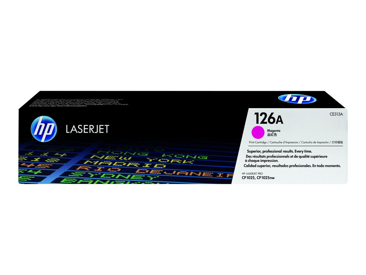 Cartus toner HP CE313A ,Magenta ,1000 pagini ,Original (126A)