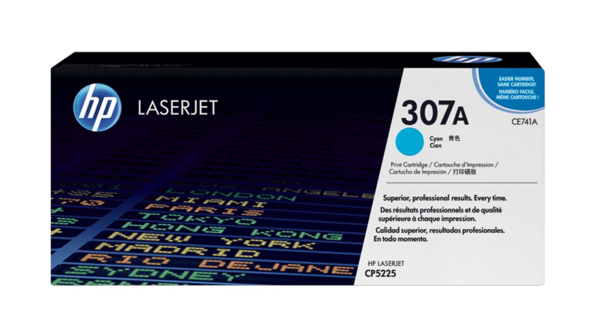 Cartus toner HP CE741A ,Albastru ,7300 pagini ,Original (307A)