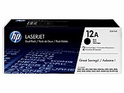Cartus toner HP Q2612AD ,Negru ,2x2000 pagini ,Original (12A)