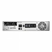 UPS APC SMT1500RMI2UNC, 1500 VA, 1000 W, cu management, line-interactive, 4x C13, 1x C14, Baterie cu plăci de plumb şi acid, LCD, Rack 2U, Gri