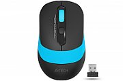 MOUSE A4tech, gaming, wireless, 2.4GHz, optic, 2000 dpi, butoane/scroll 4/1, buton selectare viteza, negru / albastru,  FG10 Blue  (include TV 0.15 lei)