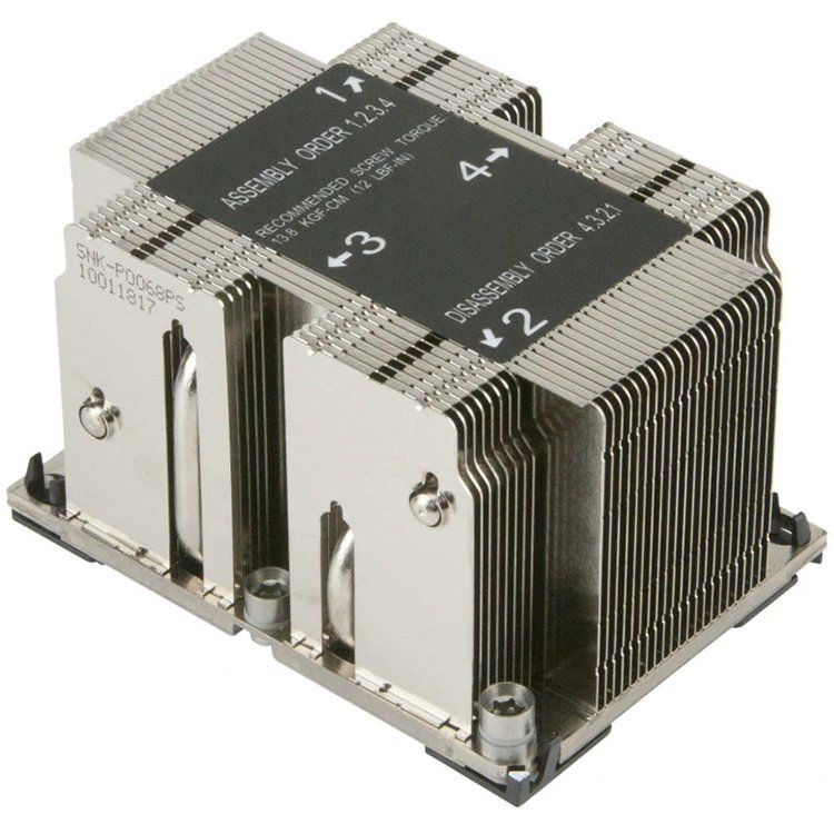 2U Passive CPU Heat Sink for LGA 3647