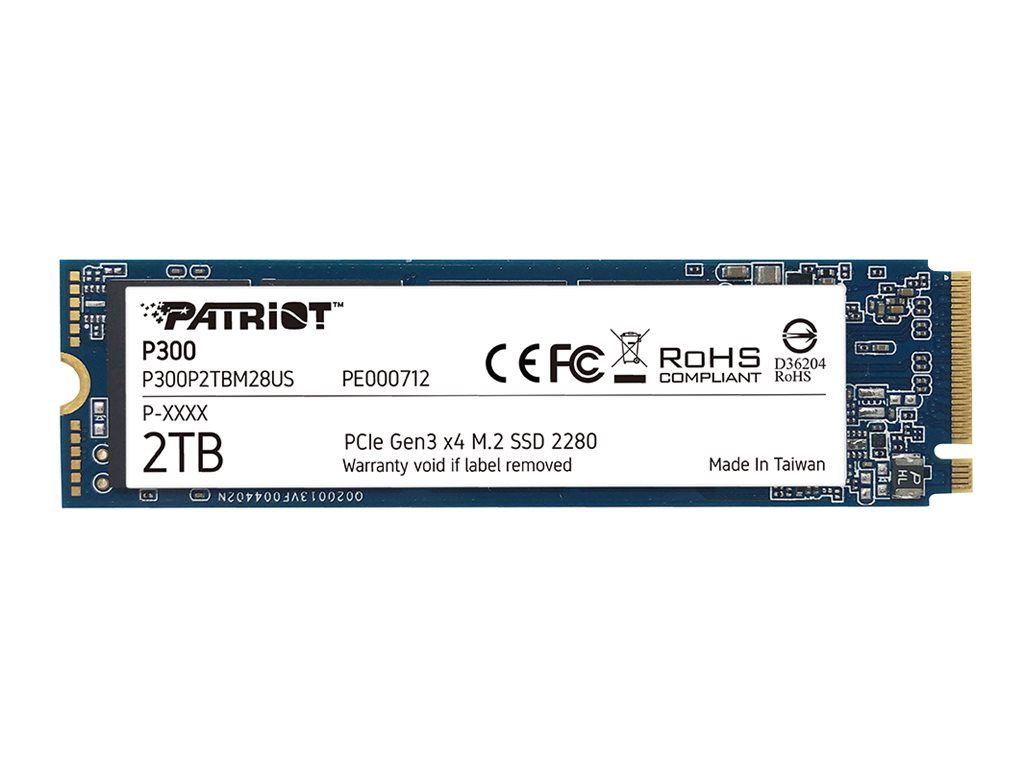 SSD PATRIOT P300 2 TB PCIe 3.0 x4 M.2 2280