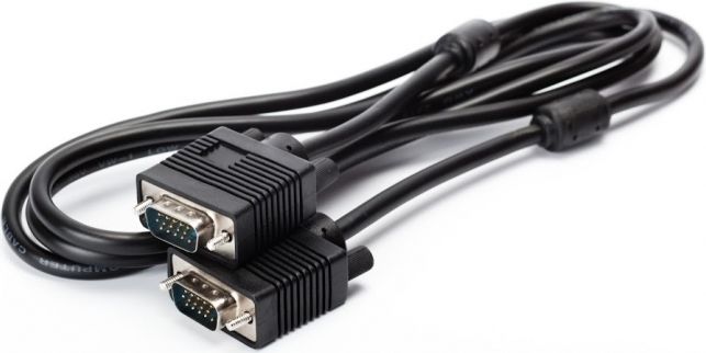 CABLU video SPACER, VGA (T) la VGA (T), 3m, cupru, ecranat, negru, \ SPC-VGA-10\  (include TV 0.75 lei)