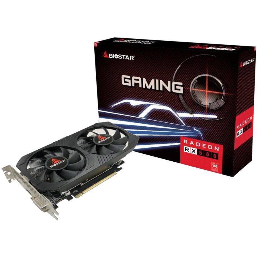 Placa video BIOSTAR Radeon RX 560 4 GB GDDR5 128 bit