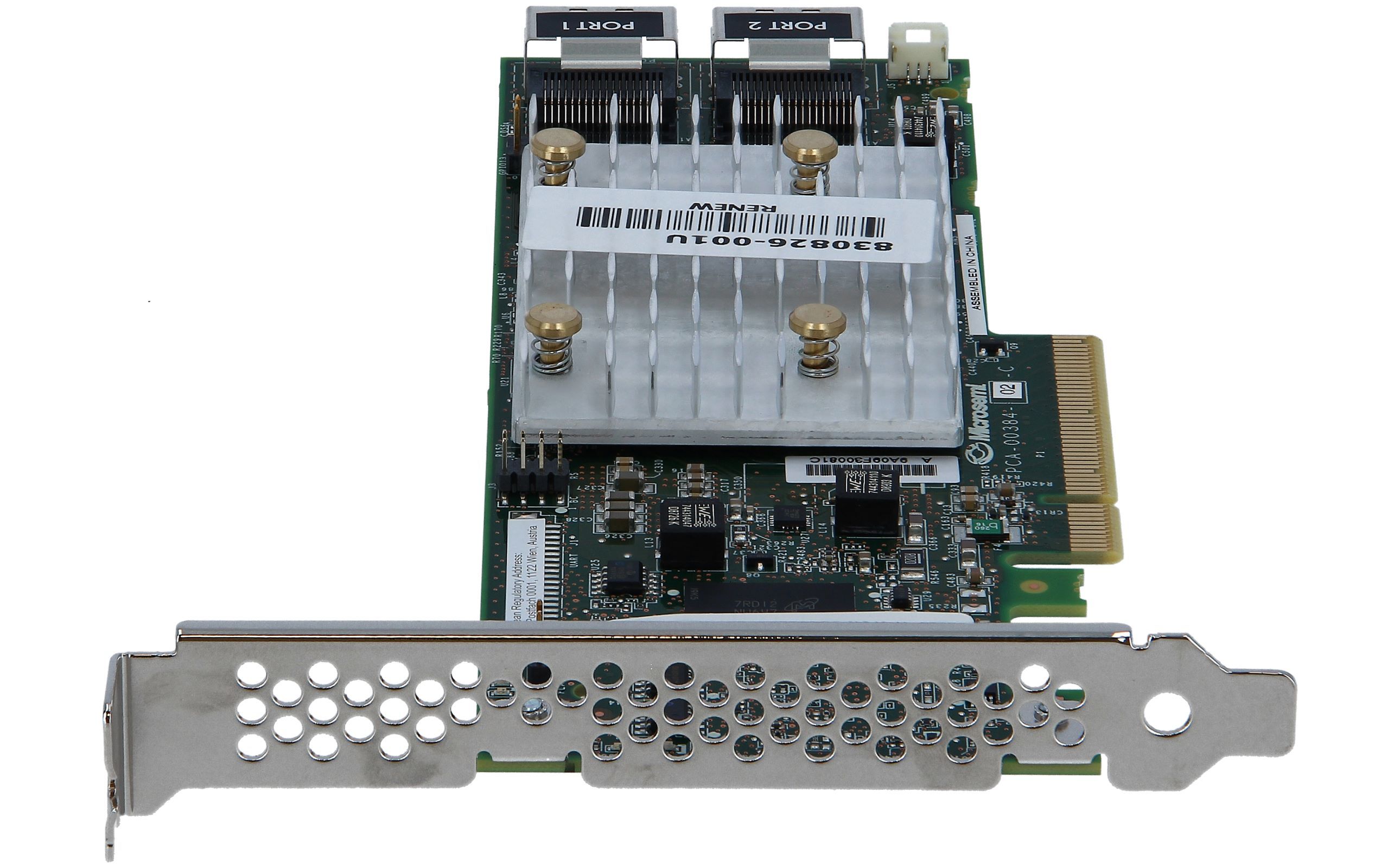 HPE Smart Array P408i-p SR Gen10 (8 Internal Lanes/2GB Cache) 12G SAS PCIe Plug-in Controller