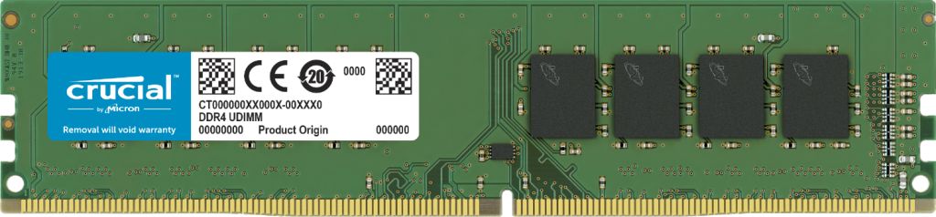 Memorie Crucial 16 GB DDR4 3200 MHz CL22, Verde
