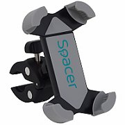 SUPORT Bicicleta SPACER pt SmartPhone, Multi-Purpose, fixare de bare de diferite dimensiuni, Negru,  SPBH-MP-01