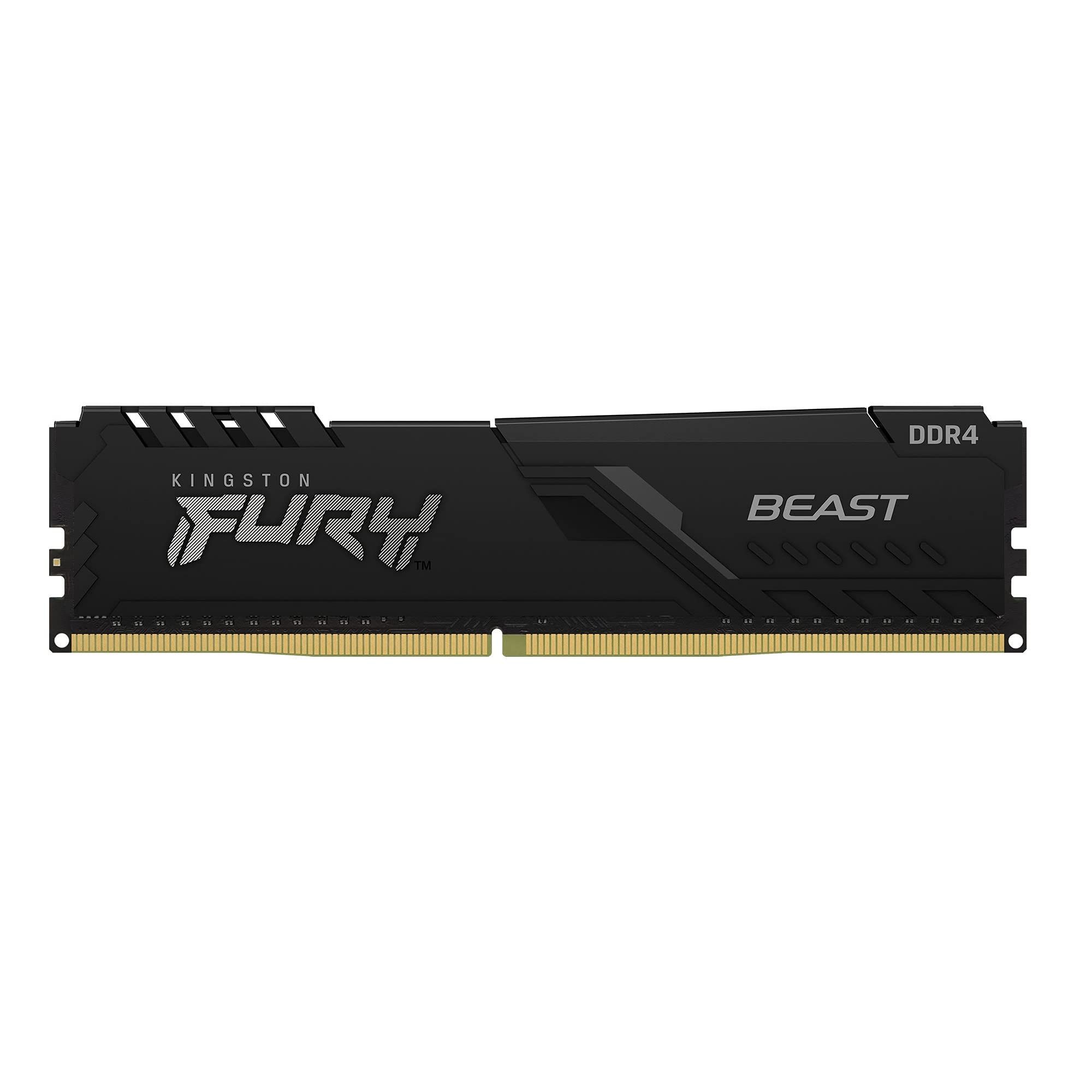Memorie Kingston FURY Beast 16 GB DDR4 3600 MHz CL18, XMP 2.0, Negru