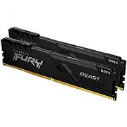 Memorie Kingston FURY Beast 32 GB DDR4 3200 MHz CL16, kit 2 x 16 GB, XMP 2.0, Negru