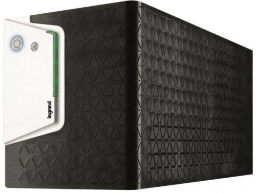 UPS LeGrand 000000000000310192, 2000 VA, 1200 W, line-interactive, 6x C13, 1x C14, 1x USB, 12 V / 9 Ah Tower, Negru/alb